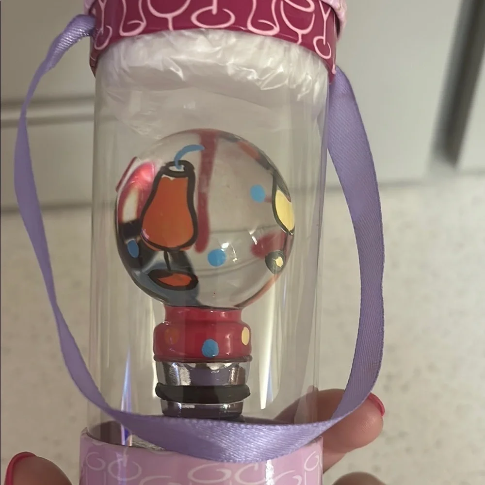 Hand-Painted Retired Wine stopper !